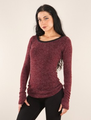 Toonzshop Aëlys Pullover Pullover Dam Wine | XJMEY-8621