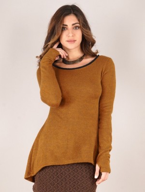 Toonzshop Bohemian Tunic Pullover Pullover Dam Rusty | HMPGE-4803