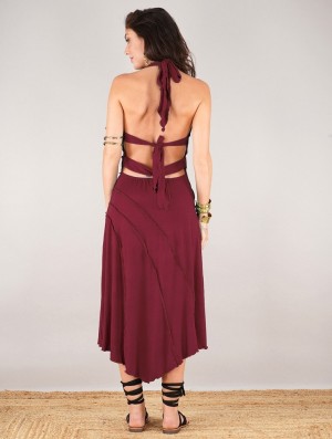 Toonzshop I See "Kaylah"Dress Klänning Dam Wine | KFWRX-5196