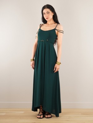 Toonzshop Massaläa Long Dress Klänning Dam Mörk | UWJCL-6834