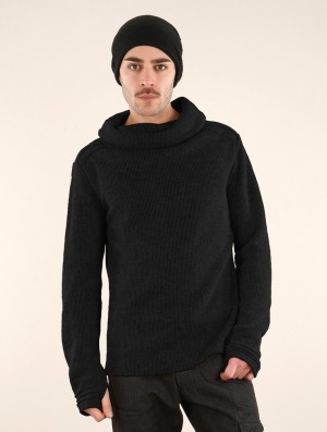 Toonzshop Özz Sweater Top Tröja Herr Svarta | QYEVL-3571