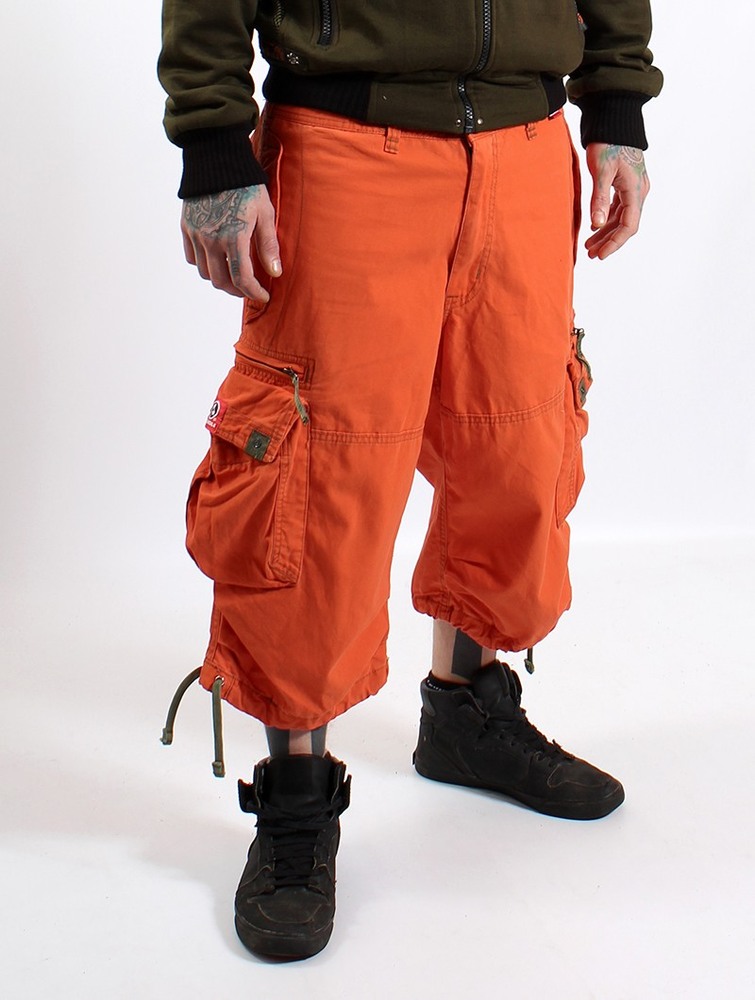 Toonzshop 3/4 Molecule Cargo Pants 45056 Byxor Herr Orange | FDXJG-5289