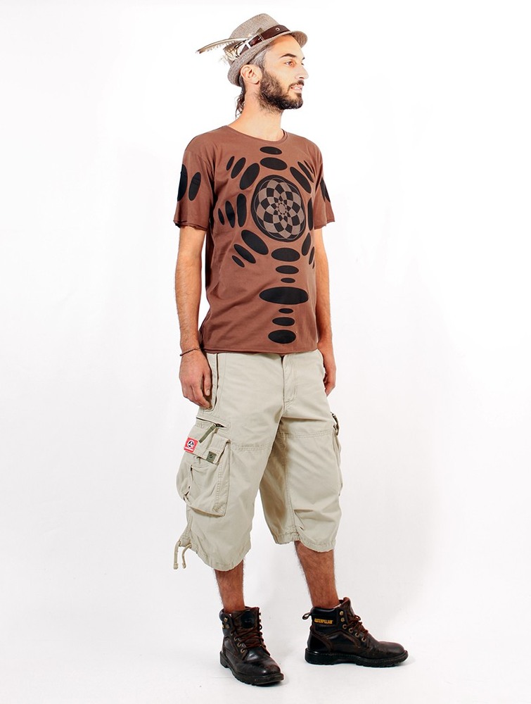 Toonzshop 3/4 Molecule Cargo Pants 45056 Byxor Herr Beige | MKQGD-1842