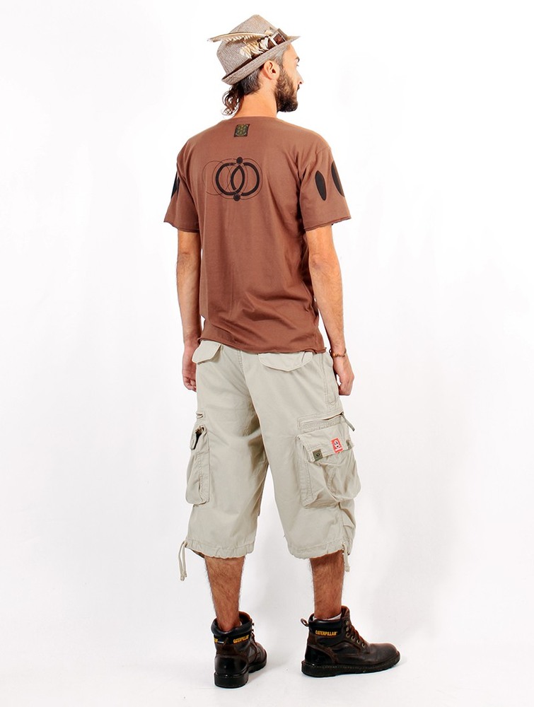 Toonzshop 3/4 Molecule Cargo Pants 45056 Byxor Herr Beige | MKQGD-1842