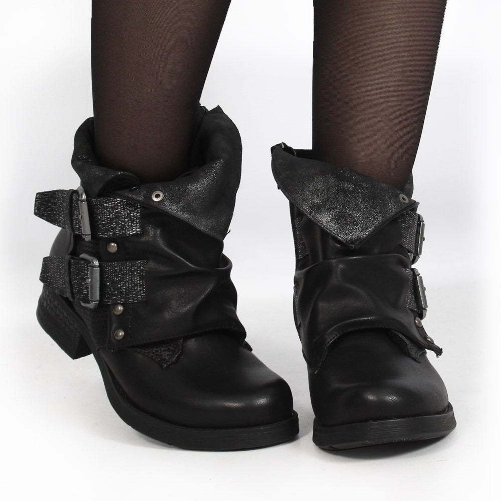 Toonzshop Aaselia Boots Stövlar Dam Svarta | QNZVC-9683