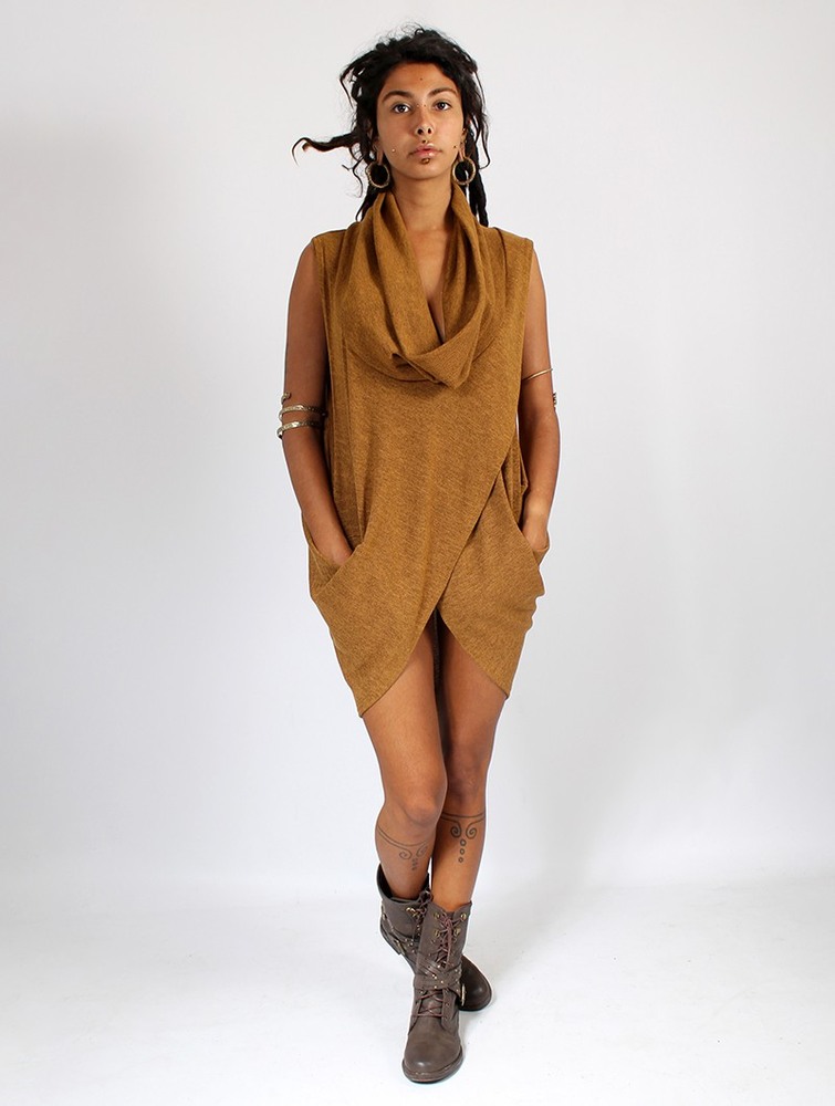 Toonzshop Amala Sleeveless Thin Pullover Pullover Dam Rusty | VXOZG-6479