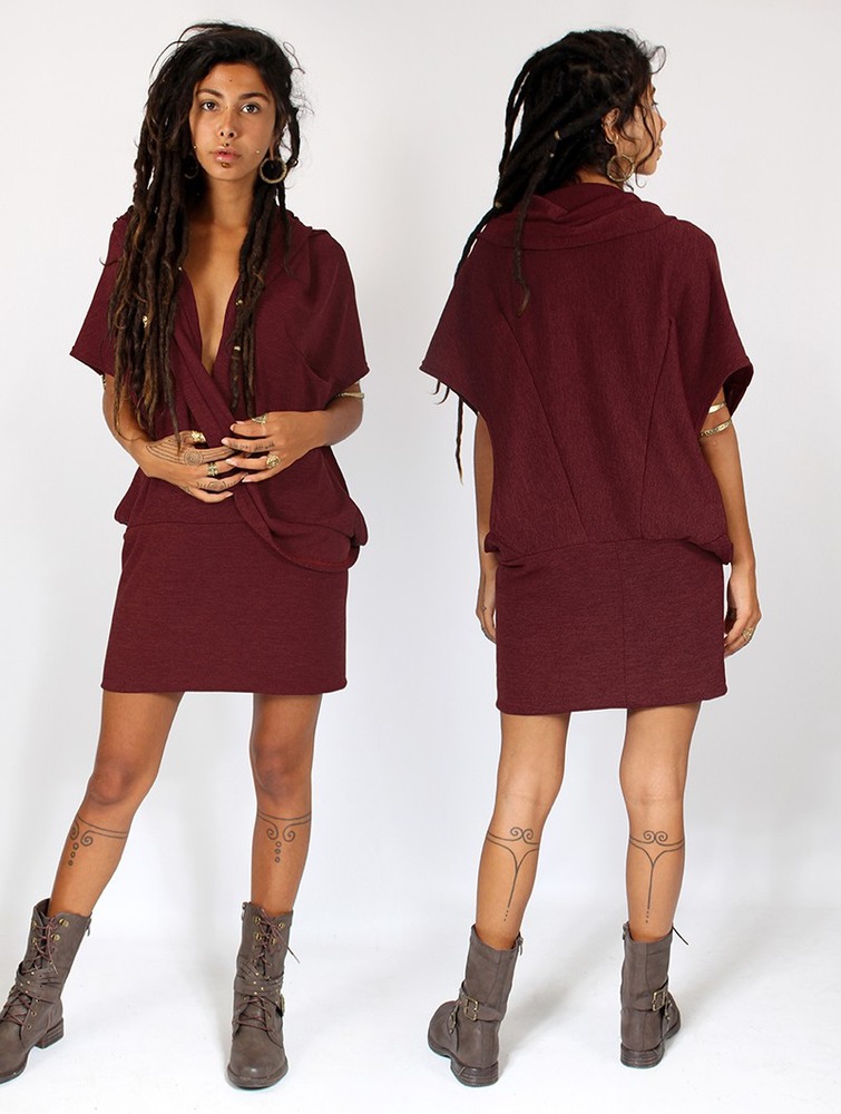 Toonzshop Amala Sleeveless Thin Pullover Pullover Dam Wine | JYFGB-7892