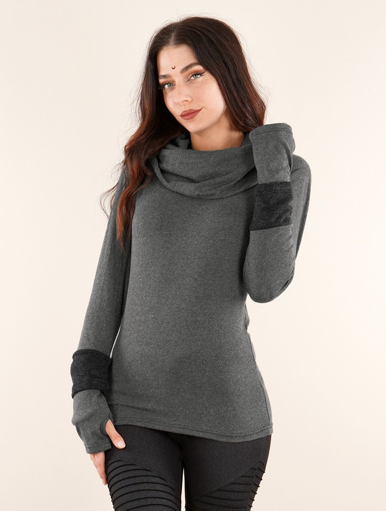 Toonzshop Chayan Sweatshirt Sweatshirt Dam Grå | EKSDB-1947