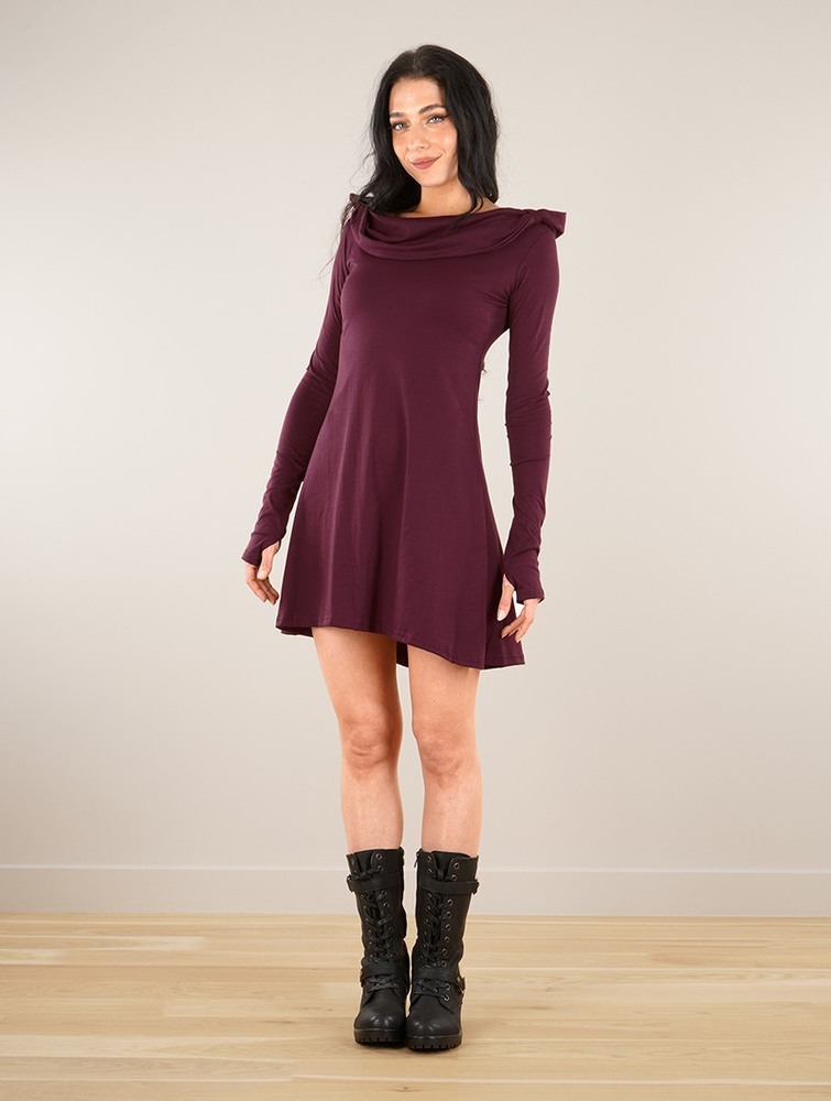 Toonzshop Chryzz Dress Klänning Dam Wine | HIANY-9635