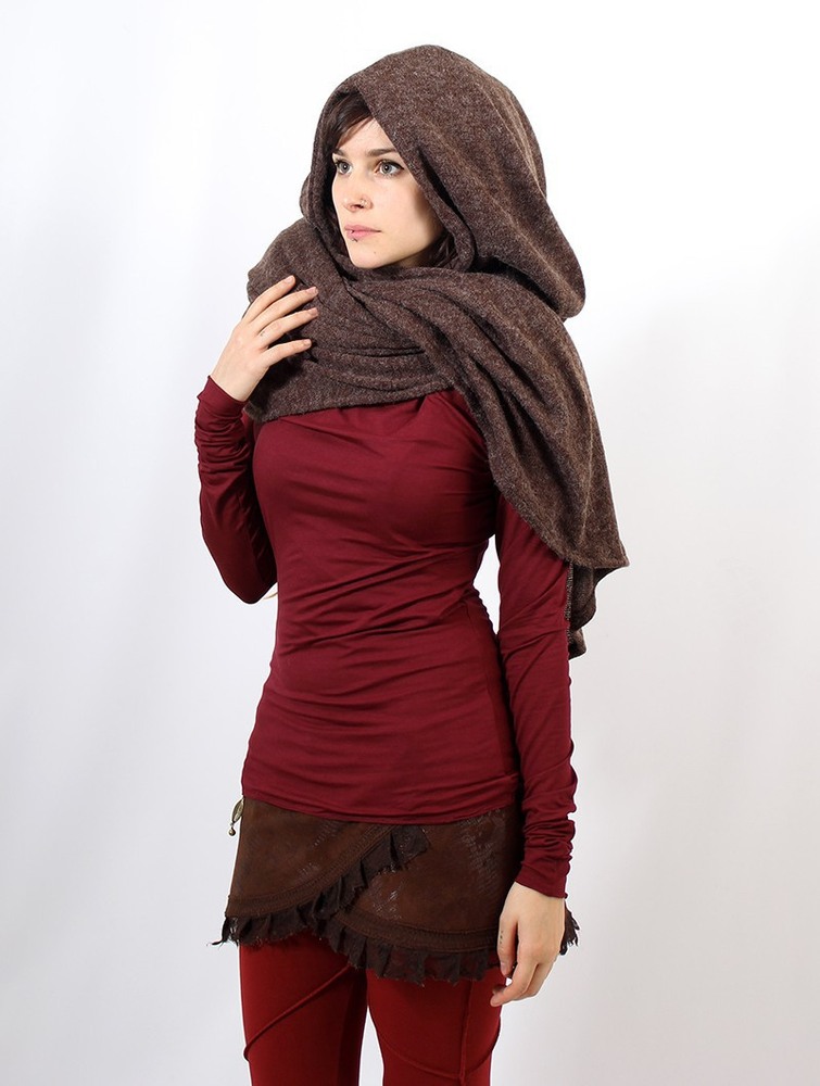 Toonzshop Danae Hooded Cape Ponchos Dam Bruna | WUPXI-0178