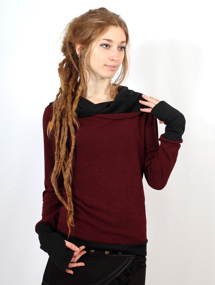 Toonzshop Janjira Pullover Pullover Dam Svarta | ICMTH-1759