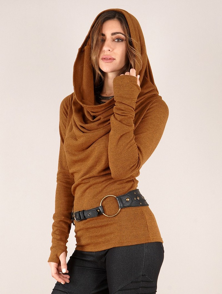 Toonzshop Kali Cowl Neck Sweater Tröja Dam Rusty | UDBIV-1946