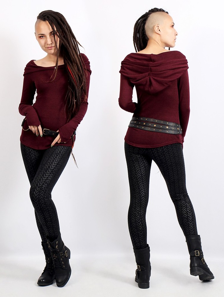 Toonzshop Karmäa Pullover Pullover Dam Wine | JSGYW-3074