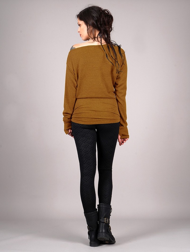 Toonzshop Kayäaz Batwing Sleeve Sweater Tröja Dam Rusty | CEBRS-1395