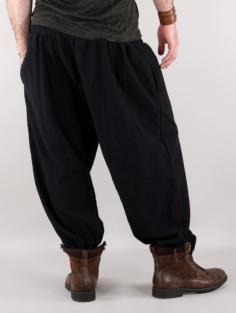 Toonzshop Layto Gender Neutral Harem Pants Byxor Dam Svarta | RDIZH-4218