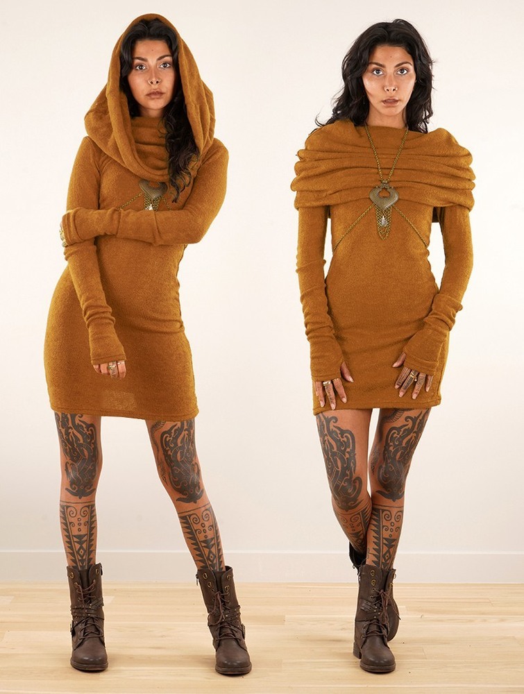 Toonzshop Mantra Sweater Dress Klänning Dam Rusty | WYIPZ-5142