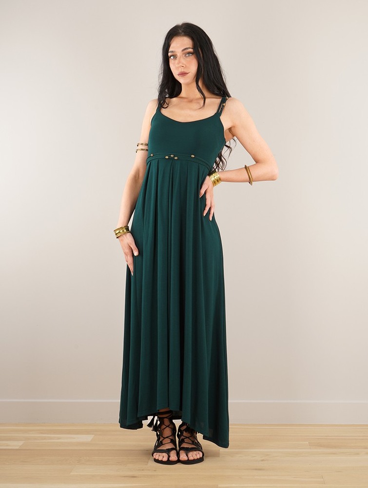 Toonzshop Massaläa Long Dress Klänning Dam Mörk | UWJCL-6834