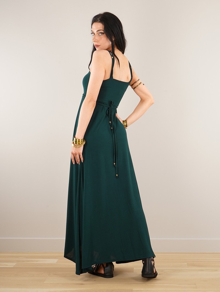 Toonzshop Massaläa Long Dress Klänning Dam Mörk | UWJCL-6834