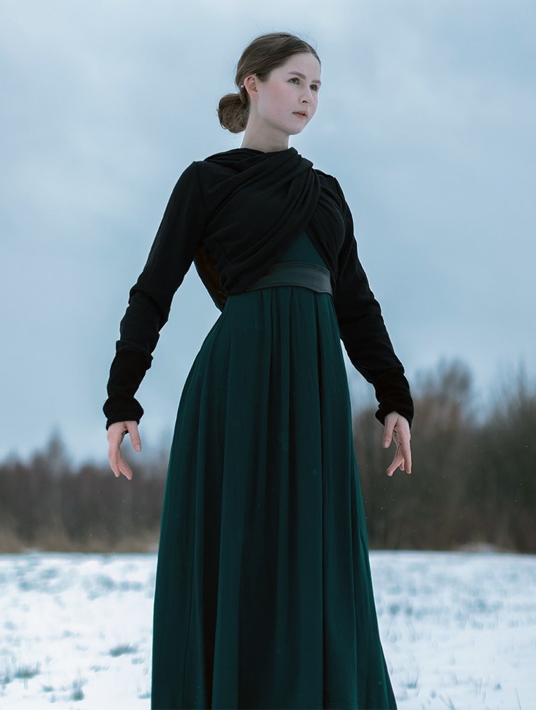 Toonzshop Massaläa Long Dress Klänning Dam Mörk | UWJCL-6834