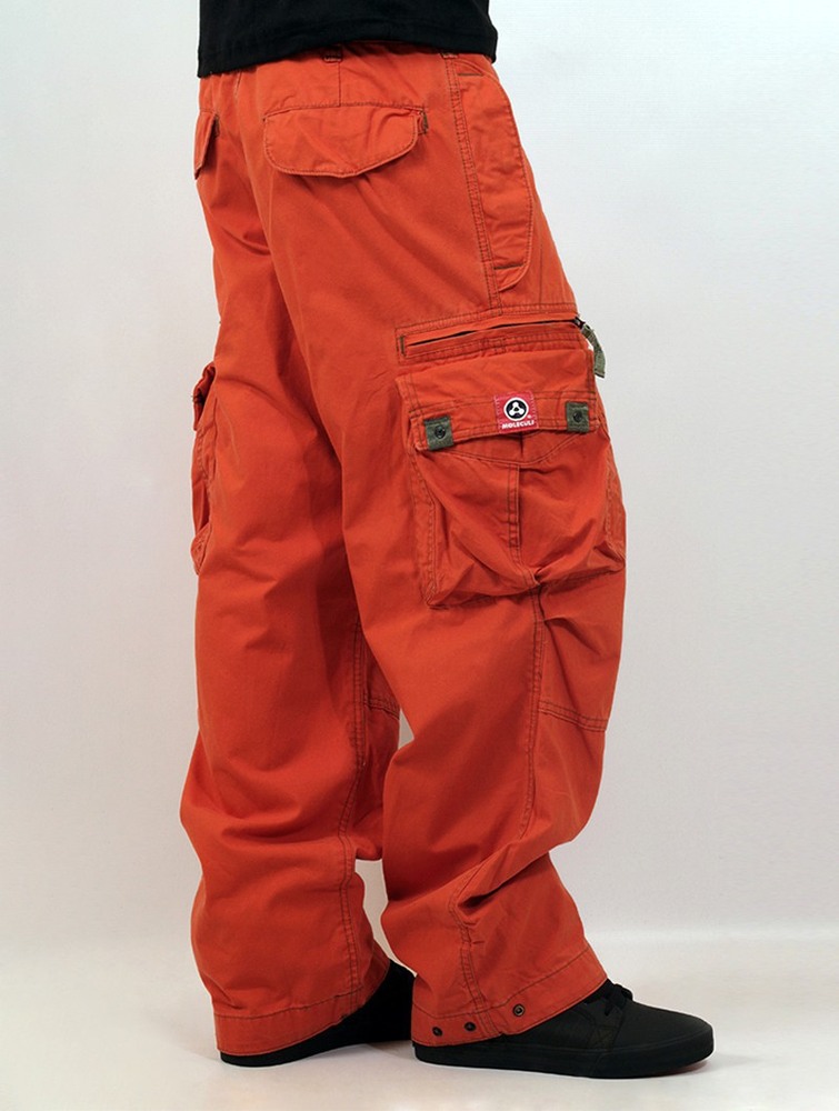 Toonzshop Molecule Cargo Pants 45019 Byxor Herr Orange | JLZFN-6035