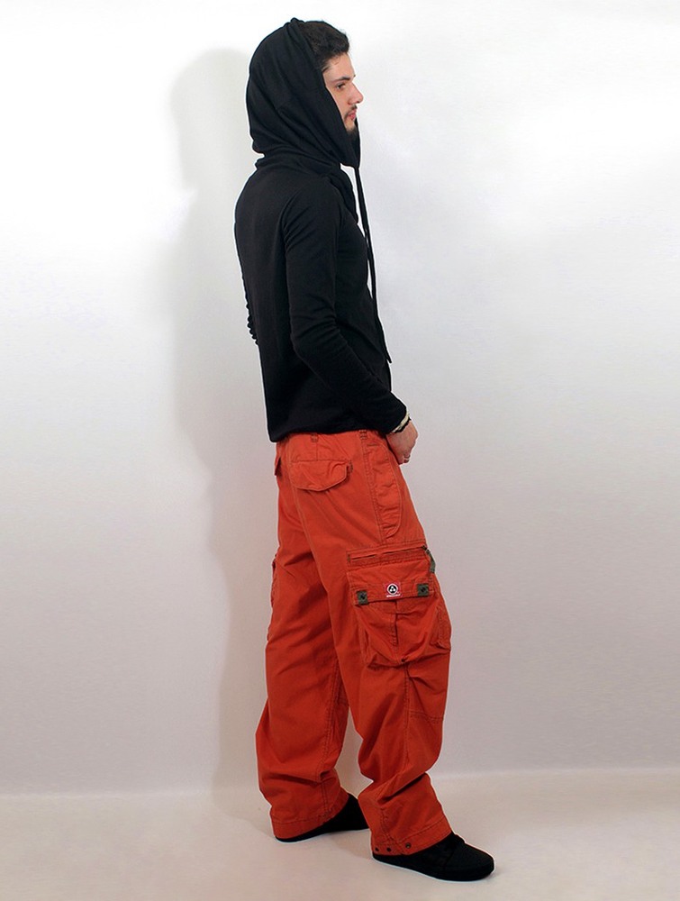 Toonzshop Molecule Cargo Pants 45019 Byxor Herr Orange | JLZFN-6035