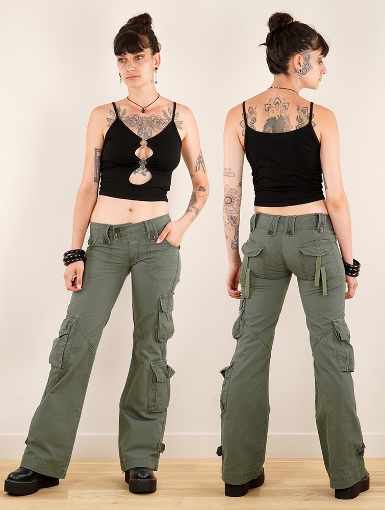 Toonzshop Molecule Cargo Pants 45062 Byxor Dam Gröna | EKLOY-8327