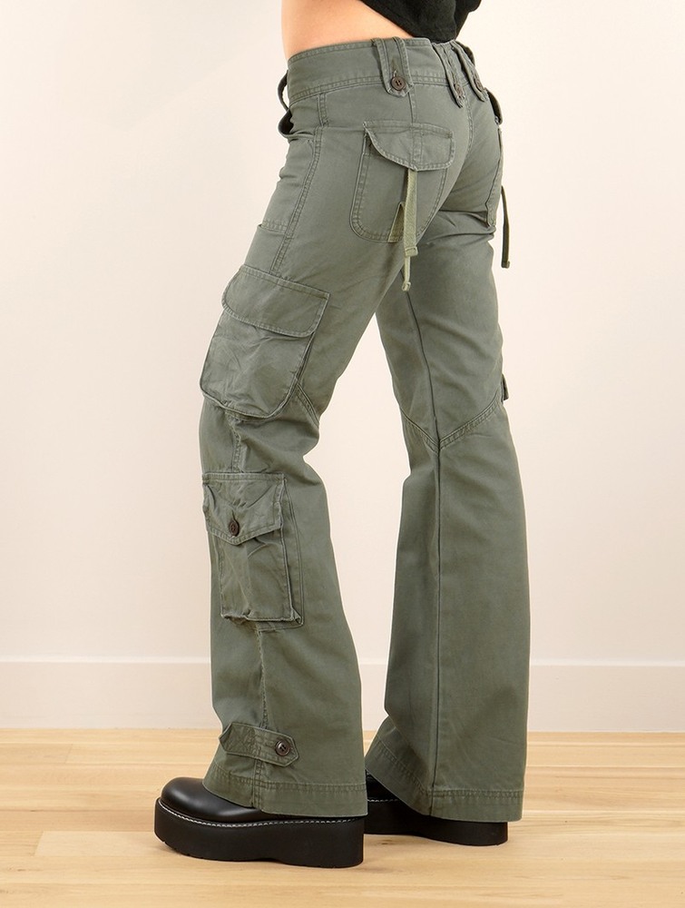 Toonzshop Molecule Cargo Pants 45062 Byxor Dam Gröna | EKLOY-8327