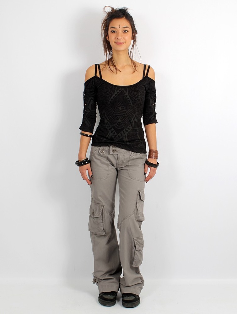 Toonzshop Molecule Cargo Pants 45062 Byxor Dam Grå | FOSRN-5821