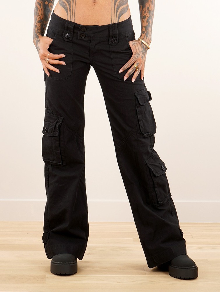 Toonzshop Molecule Cargo Pants 45062 Byxor Dam Svarta | AESJR-5780