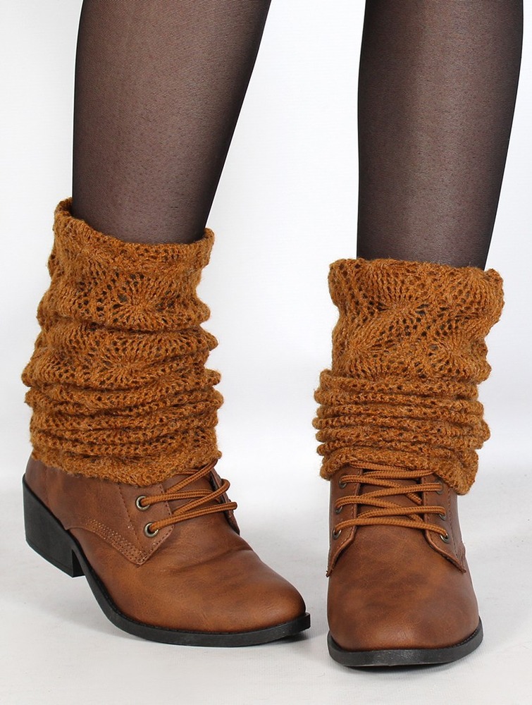 Toonzshop Naïlo Crochet Legwarmer Legwarmer Dam Rusty | YSPXB-8107