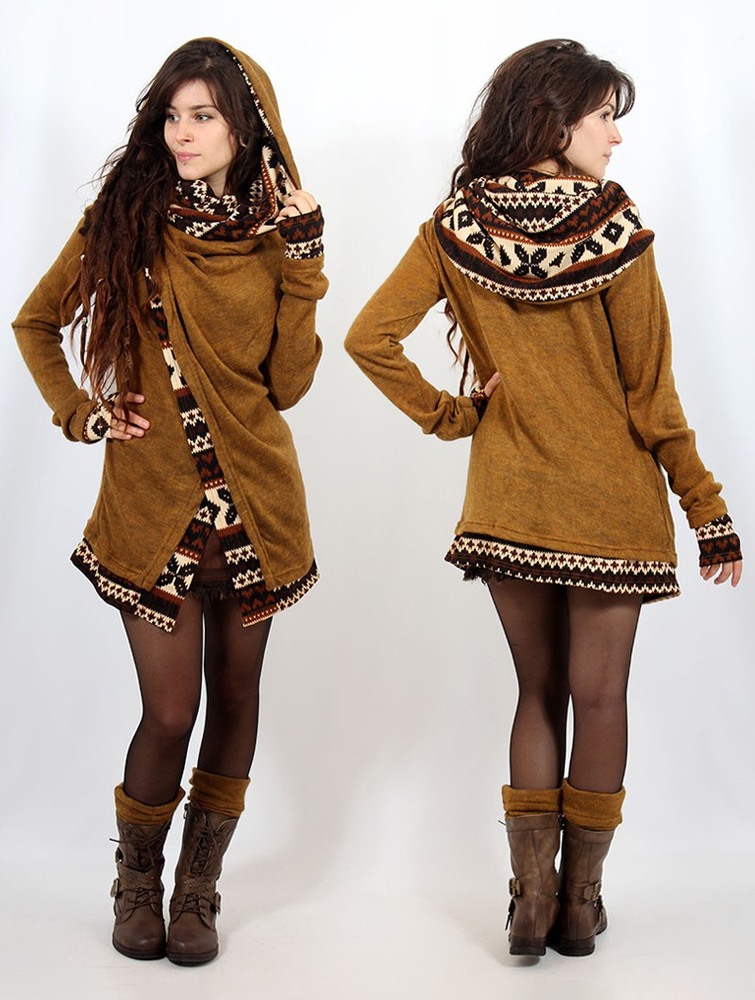 Toonzshop Namkha Yakut Cardigan Kofta Dam Rusty | HMBNW-9438