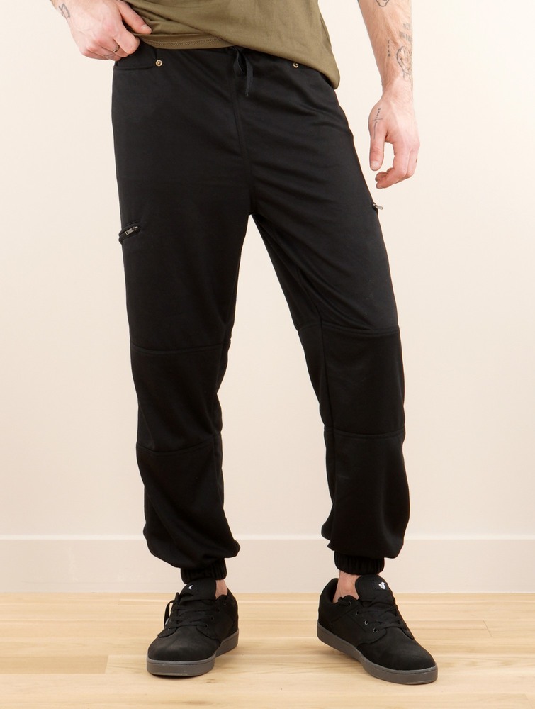 Toonzshop Narayan Gender Neutral Joggers Joggingbyxor Dam Svarta | OWPMC-6431