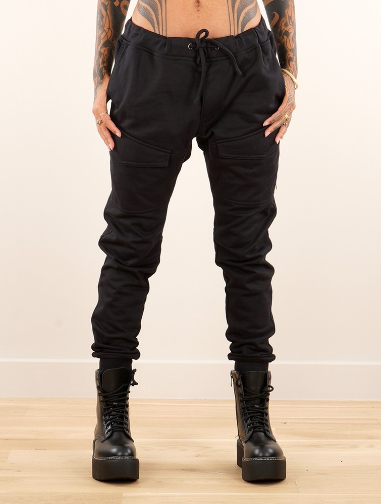 Toonzshop Nirvana Gender Neutral Joggers Byxor Herr Svarta | ROABF-2057