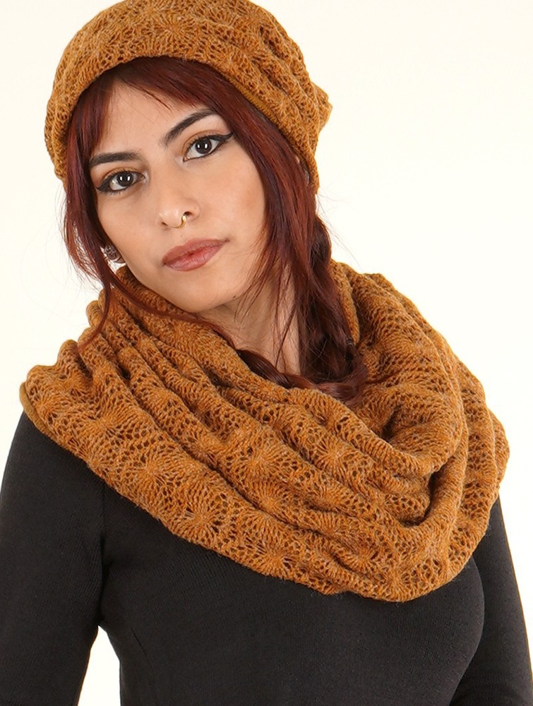 Toonzshop Oöna Crochet Snood Scarf Halsduk Dam Rusty | IYDJS-0946