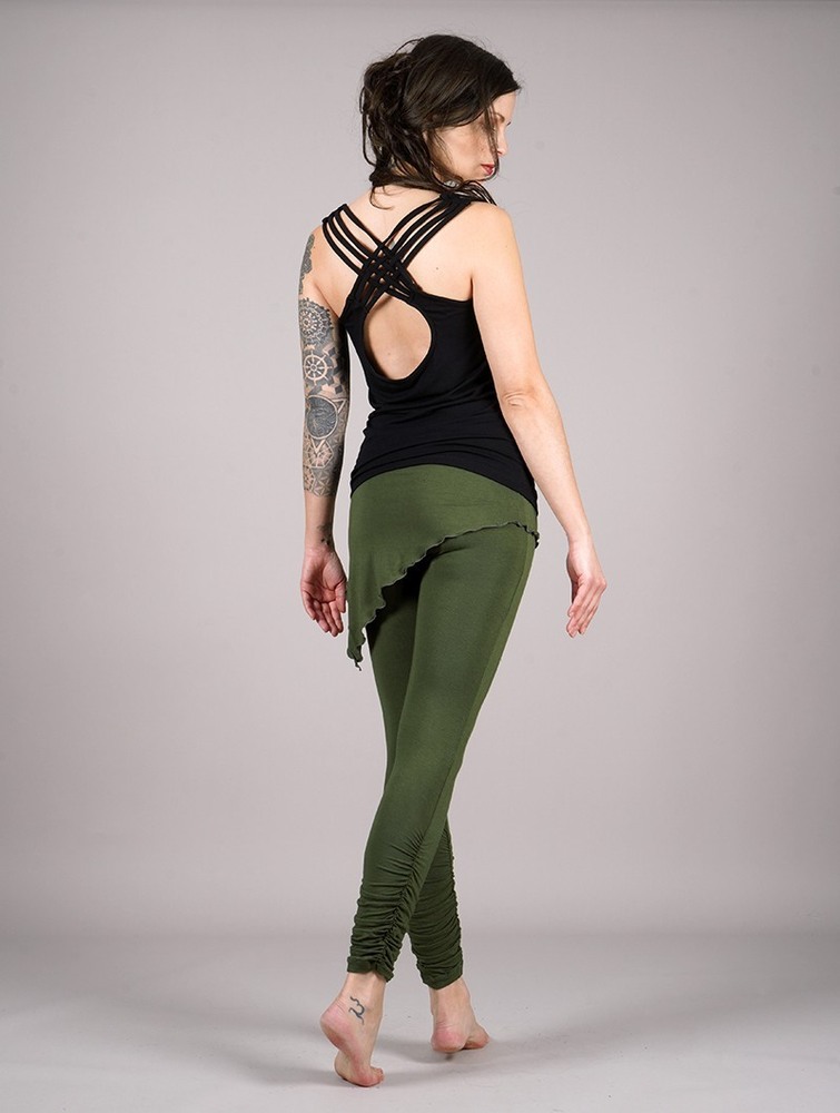 Toonzshop Seiji Skirted Leggings Leggings Dam Olivgröna Gröna | ZQJKN-4628