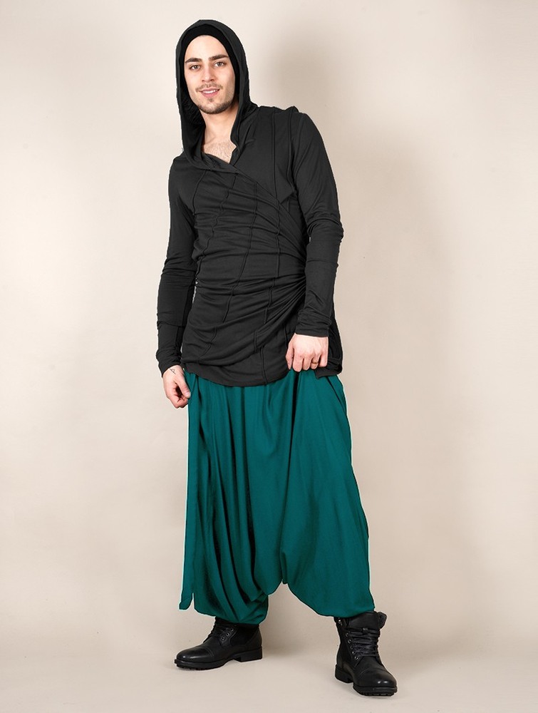 Toonzshop Tawneeh Gender Neutral Harem Pants Byxor Dam Blå | UQWBL-8715