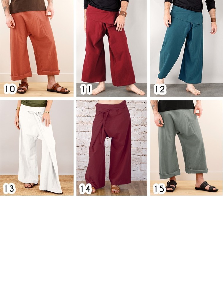 Toonzshop Thaï Gender Neutral Fishermen Pants Byxor Herr Many colours available | OXZFL-1930