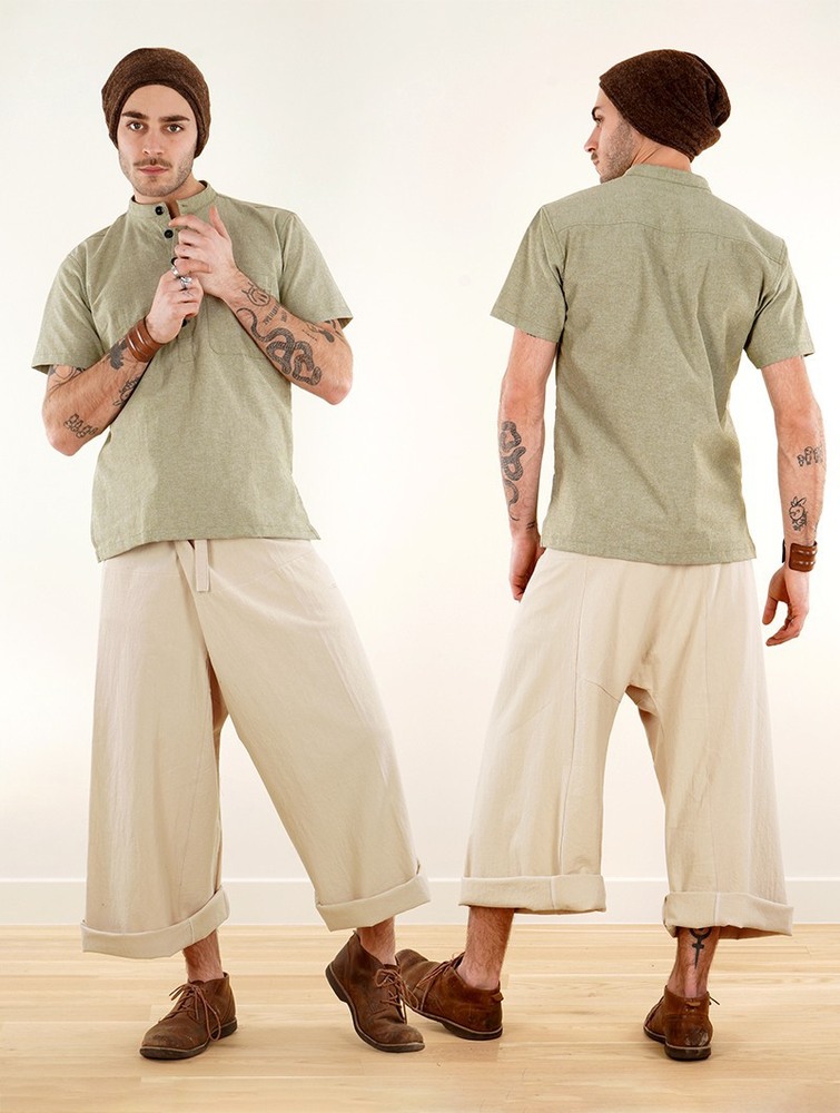 Toonzshop Thaï Gender Neutral Fishermen Pants Byxor Herr Many colours available | OXZFL-1930