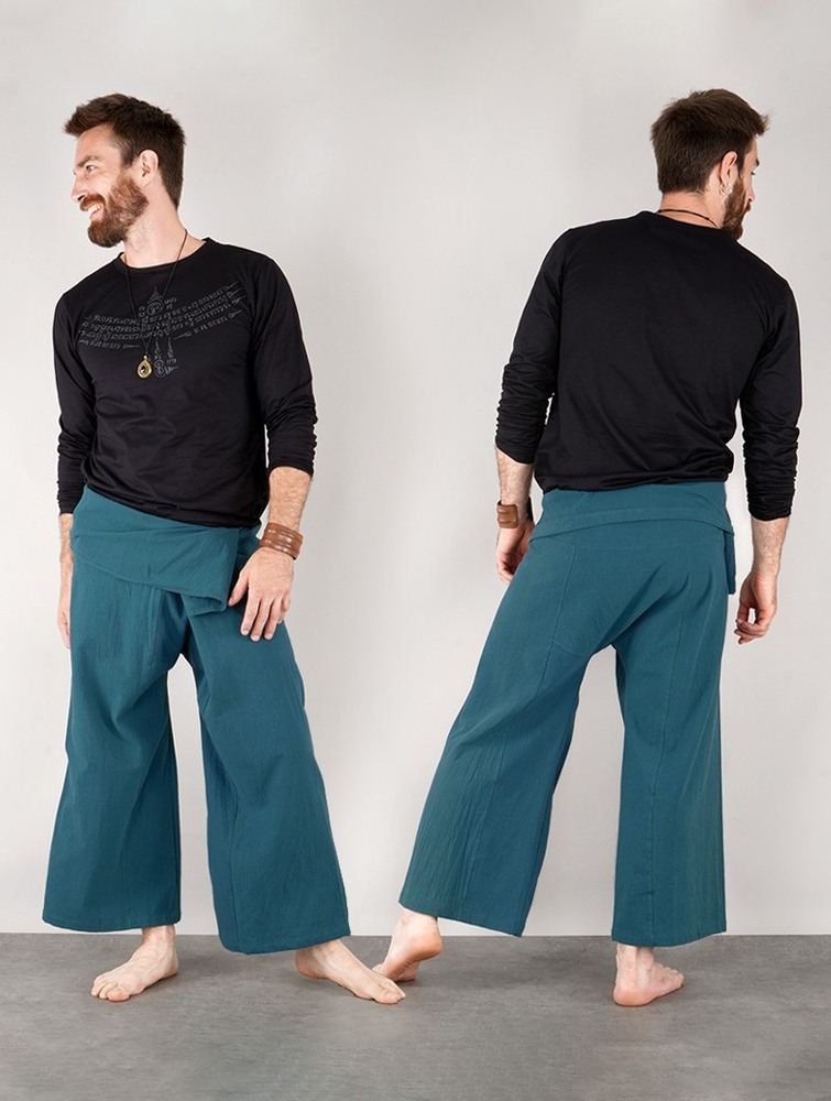 Toonzshop Thaï Gender Neutral Fishermen Pants Byxor Herr Many colours available | OXZFL-1930