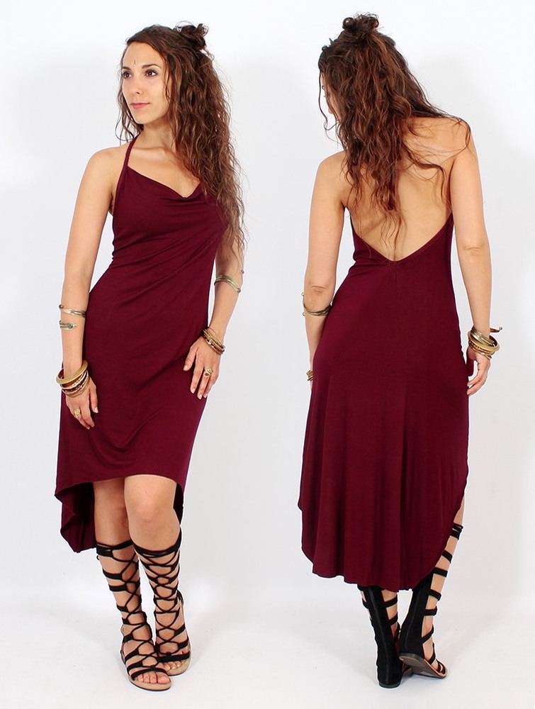 Toonzshop Trisha Dress Klänning Dam Wine | KYIST-4987